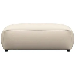 flexlux Pouf Lucera Kunststoff 104 x 41 x 82 cm Weiß