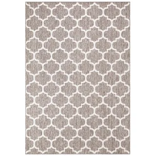 Carpet City Outdoorteppich »Outdoor 462« rechteckig 5 mm Höhe Läufer, UV-beständig, Flachgewebe, auch quadratisch, In- und Outdoor Carpet City beige B : cm 1 Stk.