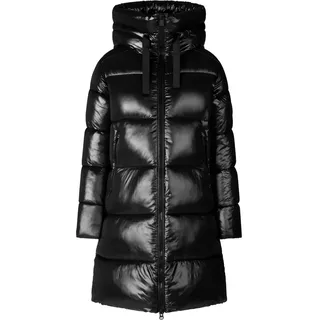 Save The Duck Damen Isabel Mantel (Größe L, schwarz)