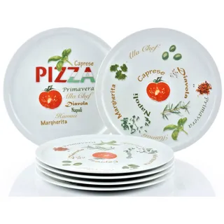 Retsch Pizzateller Italia 30 cm weiß