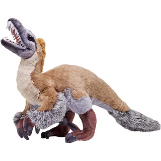 Wild Republic Artist Dino Velociraptor 38 cm Braun