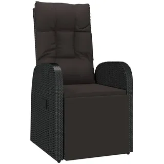 vidaXL Gartenstuhl 57 x 73 x 105 cm schwarz