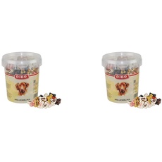 DIBO Mini - Leckerli - Mix 500g - Eimer, Leckerli, Belohnung für Hunde, Hundefutter (Packung mit 2)