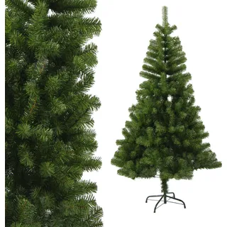 Trade-Shop Künstlicher PVC Weihnachtsbaum Tannenbaum Tanne, 120cm, Hohe Dichte, Viele Spitzen / Grün - Grün