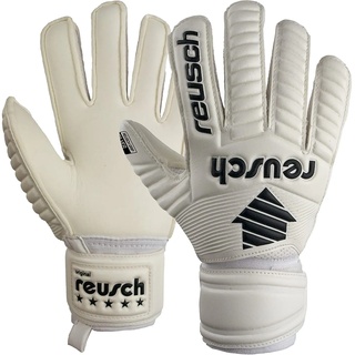 Reusch Torwarthandschuhe Legacy Arrow Silver Junior mit sehr gutem Grip und Außennaht Schnitt