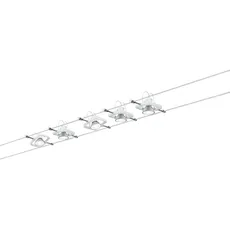 Bild 94149 Seilsytem Tech Set max. 5x10W Seilleuchte Weiß Metall Seillampe Kunststoff Deckenlampe GU5,3