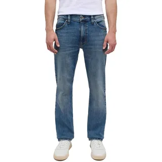 Mustang Tramper Straight Jeans in heller Used Waschung-W46 / L32