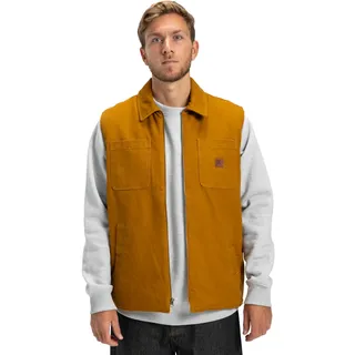 Blouson DC SHOES "Keyless", Herren, Gr. XS, braun (golden braun), Obermaterial: 70% Walkfrottier, 30% Walkfrottier;, Jacken Blouson