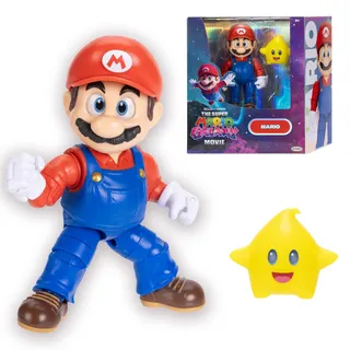 Jakks Pacific Super Mario Galaxy Film: Mario-Actionfigur 12,7 cm mit Zubehör