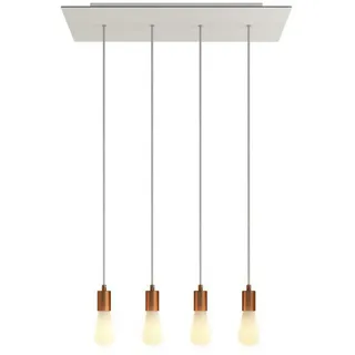 Creative Cables Rose-one Xxl 4 Falls Hängelampe - Matte White - One Size