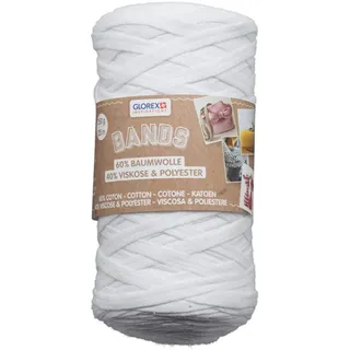 Glorex  Makramee Garn Weiß 250 g 125 m