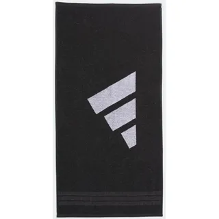 adidas Handtuch 50 x 100 cm schwarz/weiß