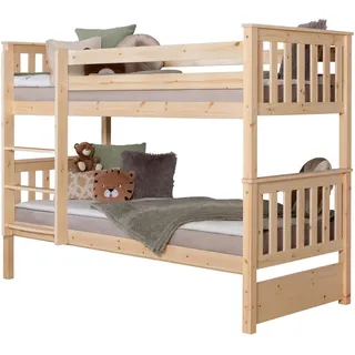Etagenbett Sammy 90 x 200 cm Kiefer massiv natur