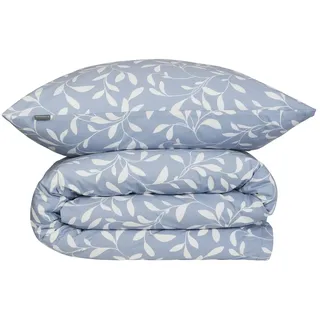 SCHIESSER Bettwäscheset Liliebeth - Renforcé - 2-teilig - 135 x 200 cm - Hellblau