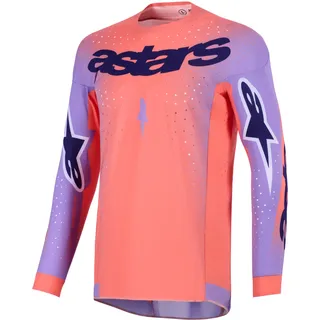 Alpinestars Supertech Scenz, Trikot - Rosa/Lila / L