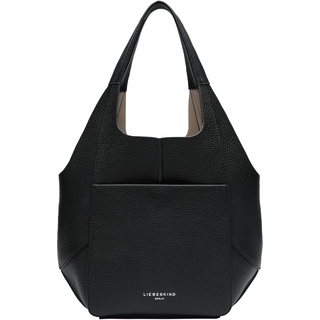 Liebeskind Berlin Women's Lilly Heavy Pebble M Black Tote