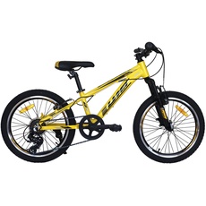 Umit Unisex Jugend 4 Bewegung Fahrrad, gelb, 20"