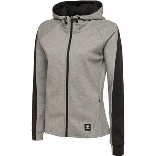 hummel hmlESSI Kapuzenjacke Damen grey melange XS