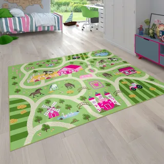 Paco Home Kinderteppich "Bino 560", grün,
