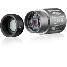 Bresser HD Mond & Planeten Kamera & Guider 1.25" - Astrofoto-Farbkamera & Autoguider für Teleskop Nachführung, Sony IMX225 Sensor