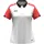 Poloshirt Damen Weiß/Bronze L