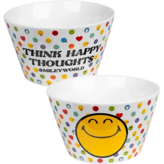 United Labels Smileyworld Schüssel - Müslischale Schale Porzellan 500ml