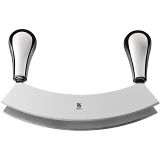 WMF Kräutermesser Wiegemesser 18 cm Weiß, geschmiedeter Spezialklingenstahl, poliert, spülmaschinengeeignet