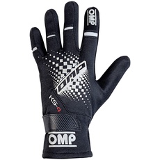 OMP OMPKK02744E071006 Ks-4 Handschuhe My2018 Size 6, schwarz / weiss