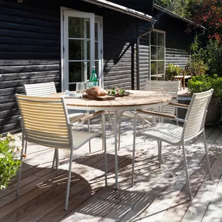 Cinas Gartenstuhl Mood Classic 60 x 56 x 84 cm weiß