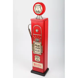 point-home Design-Schrank "Zapfsäule", Retro, rot, 105cm