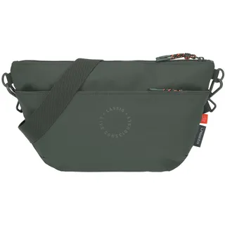 Lässig Baby Kinderwagenorganizer Umhängetasche Kinderwagentasche inkl. Kinderwagenbefestigung/Buggy Bum Bag dark olive