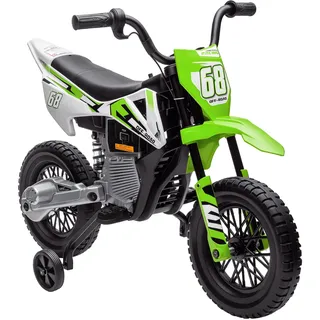 aiyaplay Kinder Elektro-Motorrad 12V grün (1-tlg)