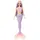 Meerjungfrau-Puppe mit fantasievollem Haar in Pink und Flieder HRR06