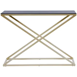 Jahnke Xtra Console Konsolentisch 100 x 30 x 75 gold