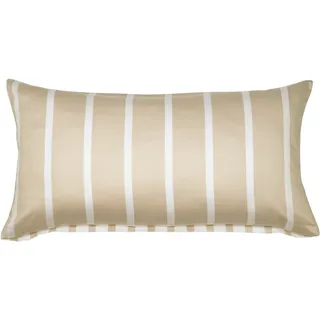 JANINE Kissenbezug modernclassic 39028-28 40 x 80 cm Beige