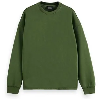 Scotch & Soda Men's Core-3 Crosses Sweatshirt, Khaki, XL