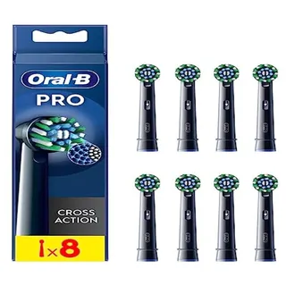 CrossAction CleanMaximizer Aufsteckbürste schwarz 8 St.