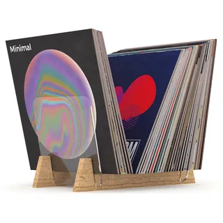 Glorious PC Gaming Race Glorious Record Stand 75 - Elegantes Display und Aufbewahrungsmöglichkeit für Schallplatten, Schallplattenständer für bis zu 75 Schallplatten, Verwendbar für alle Vinyl-Formate (7‘‘, 10‘‘, 12‘‘)