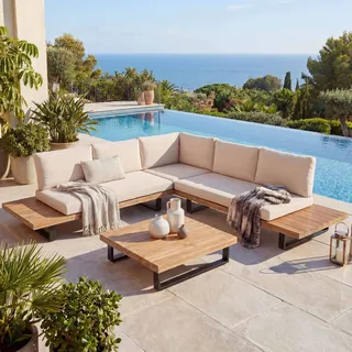 MCW Garten-Garnitur 2-tlg. Hellbraun/Beige