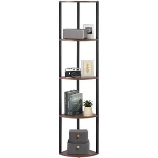 Vevor Eckregal 5 Ebenen 0 x 0 x 0 cm Braun