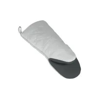 Metaltex Grillhandschuhe XL 15,5 cm Baumwolle/Gummi grau