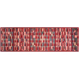 LifeStyle-Mat Designer Fussmatte Haustür – Fussmatten rutschfest und waschbar – Schmutzfangmatte / Fussabstreifer – BUNT 50x150cm