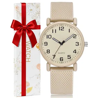 CIVO Armbanduhr Damen Analog Wasserdicht: Elegant Minimalistisch Damen Uhr - Kleid Beiläufig Mode Quarz Designer Teenager