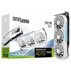 Bild RTX 4070 Ti SUPER Trinity OC White Edition 16 GB GDDR6X ZT-D40730Q-10P