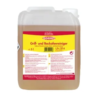 Dr. Schnell HORNIT Backofenreiniger, Zur Sonderreinigung von alkalibeständigen Grill- und Backöfen, 5 Liter - Kanister