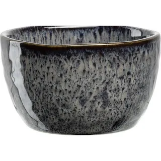 Leonardo Schale , Anthrazit , Keramik , 8x5x8 cm , Geschirr, Schalen & Schüsseln, Schalen