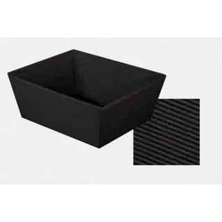 FAG ARTIGRAFICHE Schwarz Cesta Wave 34 x 20,5 x 11 1610S/CNE, wie abgebildet
