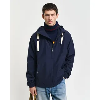 Gant Blouson »LIGHTWEIGHT WINDSHIELDER«, mit Kapuze, blau