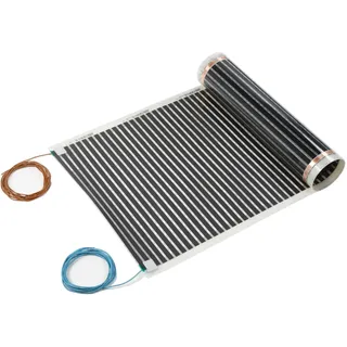 PEROBE Elektrische Temperierungsfolie 230 Volt Heizfolie 3,5 m x 0,6 m 2,1 m2