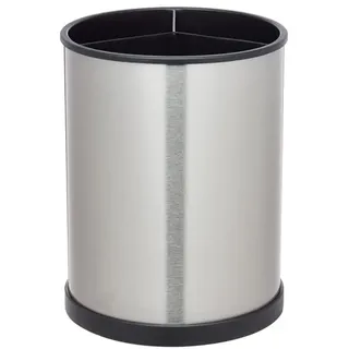 MasterClass Drehbarer Küchenutensilienhalter, 18,5 x 14 cm - Edelstahleffekt, Silber